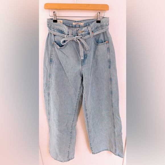 Levi's Women's Xl Baggy Straight Jeans - Picture 3 of 10